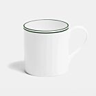Richard Brendon Double Line Green Mug Large