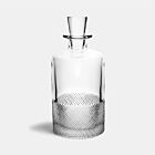 Richard Brendon Glass Diamond Decanter Large