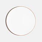 Richard Brendon Line Burnt Orange Coupe Side Plate