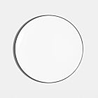 Richard Brendon Line Matte Black Coupe Side Plate
