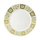 Royal Crown Derby Green & Gold Dinner Plate