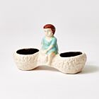 Polychrome Enfant Salt Cellar 