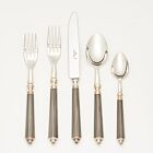 French Flatware Seville Stone & Pierre Silver Plate 5-Piece Setting