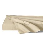 Sferra Celeste Sand Queen/Full Flat Sheet - 96x114"/3.5"Flange