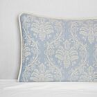 Sferra Isabella Ivory & Sea Standard Sham 21x26"