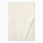 Sferra Taormina Throw Ecru