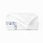 Sferra Tralcio White & Sea Queen/Full Duvet Cover - 88x92"