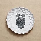John Derian Skull Girl Saucer
