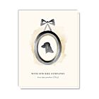 Stationery Dog Sympathy Card