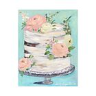 Stationery Fancy Floral Cake Card