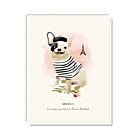 Stationery Merci Frenchie Card