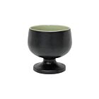 Stoneware Riviera Vert Frais Footed Cup