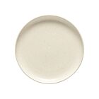 Stoneware Vanilla Salad Plate