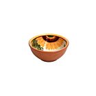 Terracotta Dip Bowl Sunflower & Beige