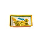 Terracotta Dipping Plate Sunflower & Beige