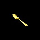 Naples Titanium Gold Spoon, xSmall
