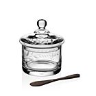 WYC Glass Honey Jar & Spoon Jasmine
