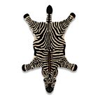 Wool Stripey Zebra Rug Small