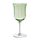 WYC Glass Corinne Water Goblet Green