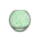 WYC Glass Florence Globe Vase Green