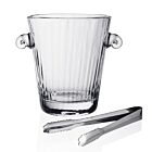WYC Glass Ice Bucket Set Corinne 