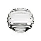 WYC Glass Ripples Rose Bowl Vase