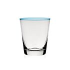 WYC Glass Siena Cocktail Tumbler Aqua