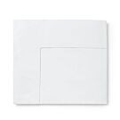 Sferra Celeste White Queen/Full Flat Sheet - 96x114