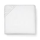 Sferra Classico White King Fitted Sheet - 78x80x17