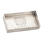 Antica Farmacista Nickel Tray for Hand Wash & Lotion (Pair of 10 oz.) - 5.25x3x1.25