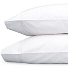 Matouk Essex White Standard Pillowcase/Pair - 21x32