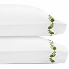Matouk Daphne Grass Standard Pillowcase/Pair - 21x32