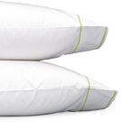 Matouk Ansonia Leaf King Pillowcase/Pair - 21x40