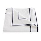 Matouk Ansonia Navy King Duvet Cover - 104x92
