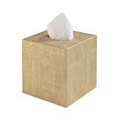 Bodrum Luster Gold Tissue Box