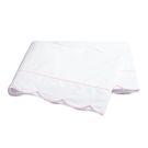 Matouk Butterfield Pink King Flat Sheet - 112x112