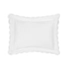 Matouk Butterfield White Standard Sham - 21x27