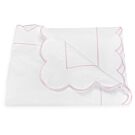 Matouk Butterfield Pink King Duvet Cover - 104x92