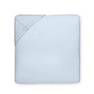 Sferra Celeste Blue Cal King Fitted Sheet - 72x84x17