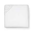 Sferra Classico White Queen Fitted Sheet - 60x80x17