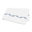 Matouk Daphne Hazy Blue Queen/Full Flat Sheet - 94x112