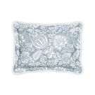 Matouk Granada Hazy Blue Quilted Boudoir Sham - 12x16