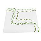 Matouk India Grass Queen/Full Duvet Cover - 86x92