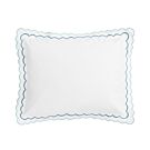Matouk India Cerulean Standard Sham - 21x27