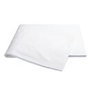 Matouk Essex White Twin Flat Sheet - 74x112