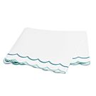 Matouk India Cerulean Queen/Full Flat Sheet - 94x112