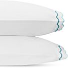 Matouk India Cerulean Standard Pillowcase/Pair - 21x32