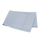 Matouk Jasper Steel Blue Queen/Full Flat Sheet - 96x112