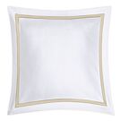 Matouk Lowell Matelassé Dune Euro Sham - 27x27
