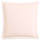 Matouk Luca Satin Stitch Blush Euro Sham - 27x27